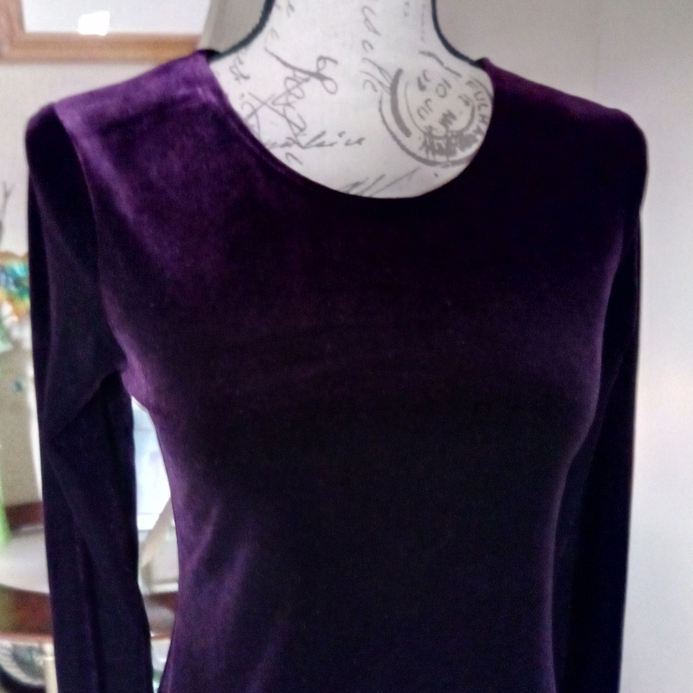 💜VELVET DRESS - Picture 3 of 6